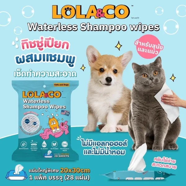 ผ้าเปียกทำความสะอาดสัตว์เลี้ยง น้ำบริสุทธิ์99% ปลอดภัยสัตว์เลียได้ image 2 ผ้าเปียกทำความสะอาดสัตว์เลี้ยง น้ำบริสุทธิ์99% ปลอดภัยสัตว์เลียได้ image 2