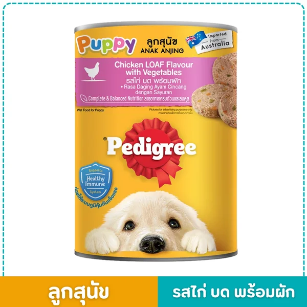 Pedigree เพดดิกรี อาหารสุนัข ขนิดกระป๋อง ทานง่ายน้องหมาชอบ ขนาด 400G - 1.15kg image 5 Pedigree เพดดิกรี อาหารสุนัข ขนิดกระป๋อง ทานง่ายน้องหมาชอบ ขนาด 400G - 1.15kg image 5