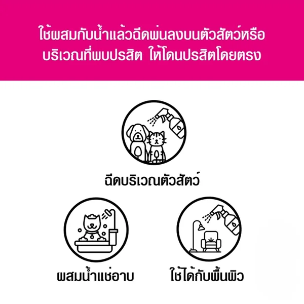 Danigo ดานิโก ควบคุมเห็บหมัดชนิดน้ำฉีดพ่น สำหรับสัตว์เลี้ยง 2.5 ML image 2 Danigo ดานิโก ควบคุมเห็บหมัดชนิดน้ำฉีดพ่น สำหรับสัตว์เลี้ยง 2.5 ML image 2