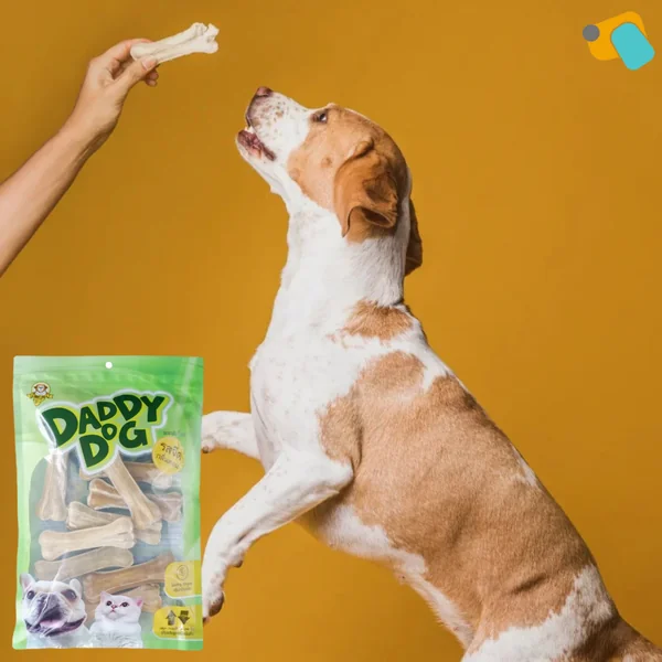 Daddy Dog แดดดี้ ด็อก ขนมสุนัข สันในไก่100% หนังวัว สติ๊ก เนื้อปลา Human Grade image 2 Daddy Dog แดดดี้ ด็อก ขนมสุนัข สันในไก่100% หนังวัว สติ๊ก เนื้อปลา Human Grade image 2