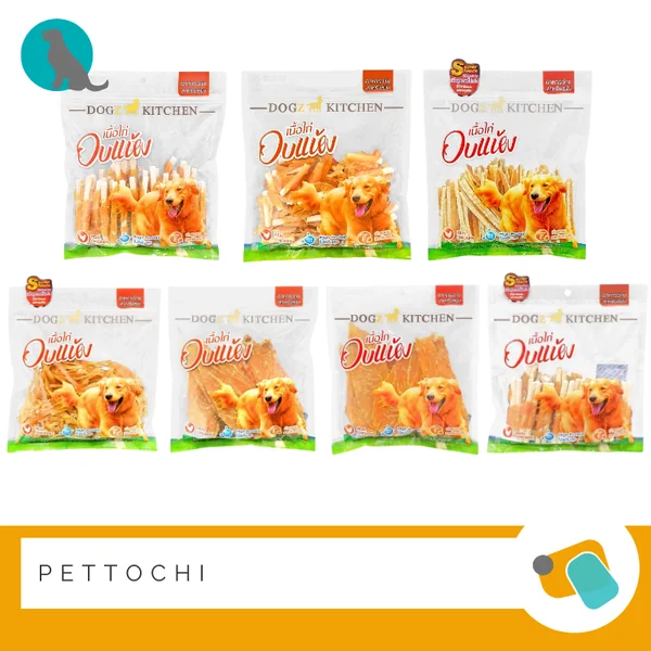 Pet8 Dogz Kitchen ขนมสุนัขเนื้อไก่ 380 G Pet8 Dogz Kitchen ขนมสุนัขเนื้อไก่ 380 G
