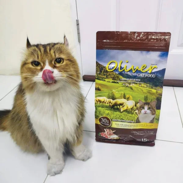 Oliver อาหารแมวโต 1.5 KG (Cat Food) image 6 Oliver อาหารแมวโต 1.5 KG (Cat Food) image 6