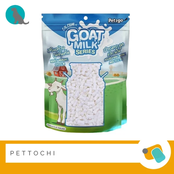 Pet2go Goat Milk นมแพะอัดเม็ด 400 G image 2 Pet2go Goat Milk นมแพะอัดเม็ด 400 G image 2