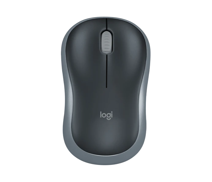 WIRELESS MOUSE LOGITECH M185D BLACK/GREY