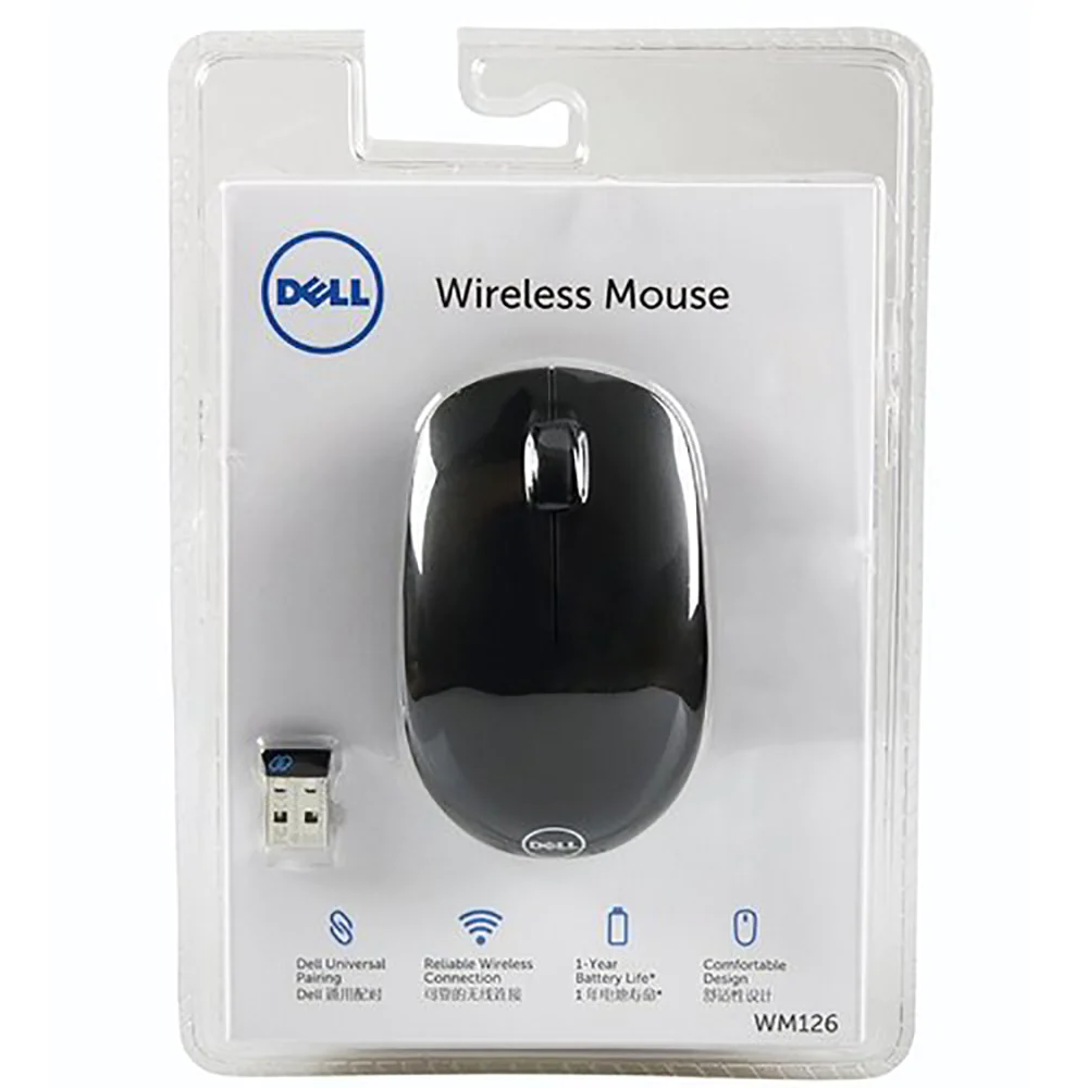 DELL WM126 WIRELESS MOUSE แท้ประกัน 1Y